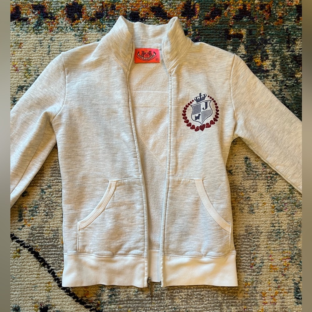 Vintage Y2K Juicy Couture Light Gray Jacket